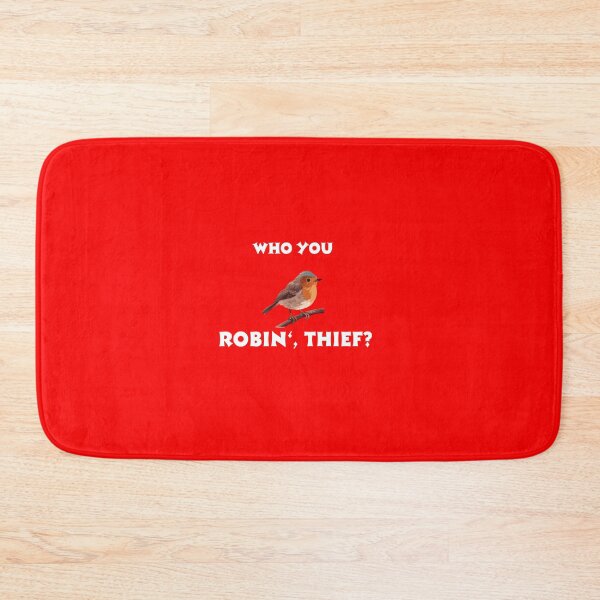 Item preview, Funny Robin Christmas design designed and sold by TentyBottles.