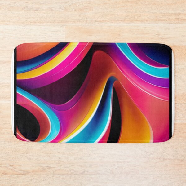 Item preview, ABSTRACT COLORFUL WAVE PATTERN designed and sold by upbay.