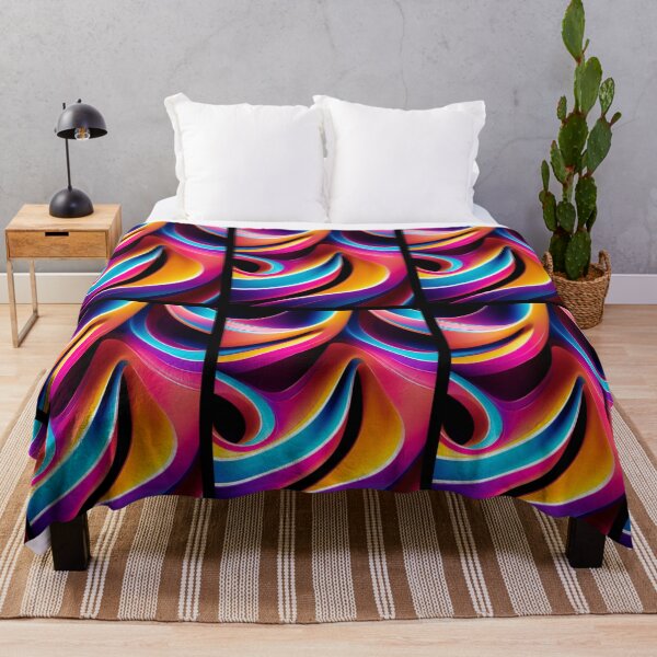 Item preview, ABSTRACT COLORFUL WAVE PATTERN designed and sold by upbay.
