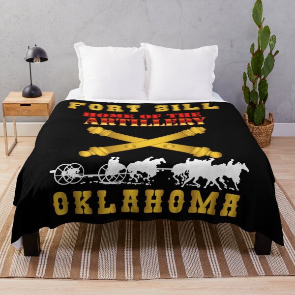 Item preview, Army - Fort SIll, Home of Artillery w Cassion - Gold X 300 designed and sold by Military Insignia Products.