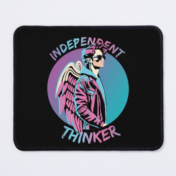 Item preview, Male Angel Independent Thinker designed and sold by HarridanCreates.