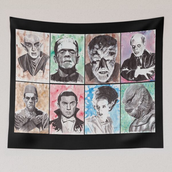 Item preview, Classic Monster Collection designed and sold by Luke Tomlinson Artwork.