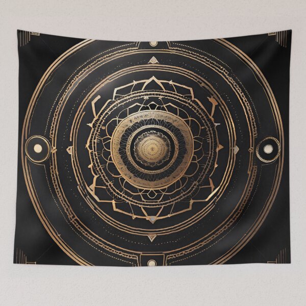 Item preview, Sacred Geometry Mandala Balance designed and sold by SpiritualManda.