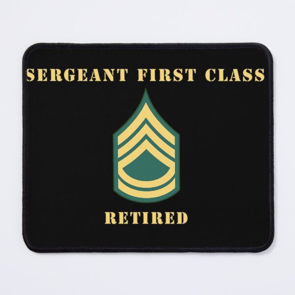 Item preview, Army - Sergeant First Class - SFC - Retired designed and sold by Military Insignia Products.