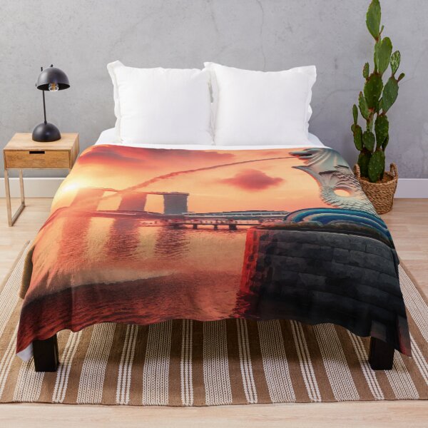 Item preview, Merlion Park, Singapore at Sunset designed and sold by badguyduh.