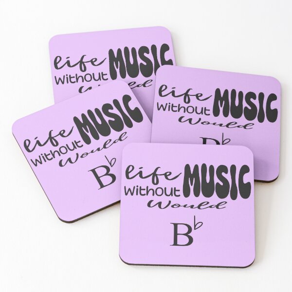 Item preview, Without Music Life Would B Flat - For music lovers and musicians designed and sold by TilmanTrades.