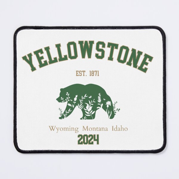 Artikelvorschau, Yellowstone Nationalpark entworfen und verkauft von WanderQuestCo.