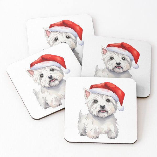 Item preview, Christmas Westie designed and sold by WarmAndWestie.