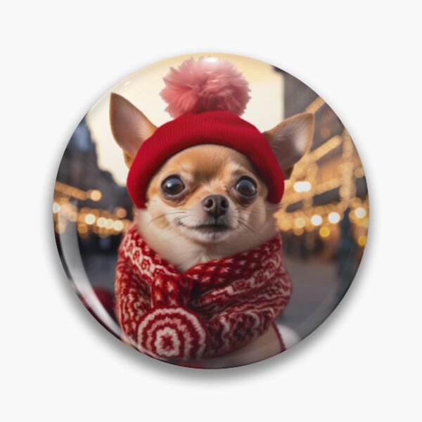 Item preview, AnimalSmiles - A Cozy Winter with My Chihuahua designed and sold by Angelsmiles.
