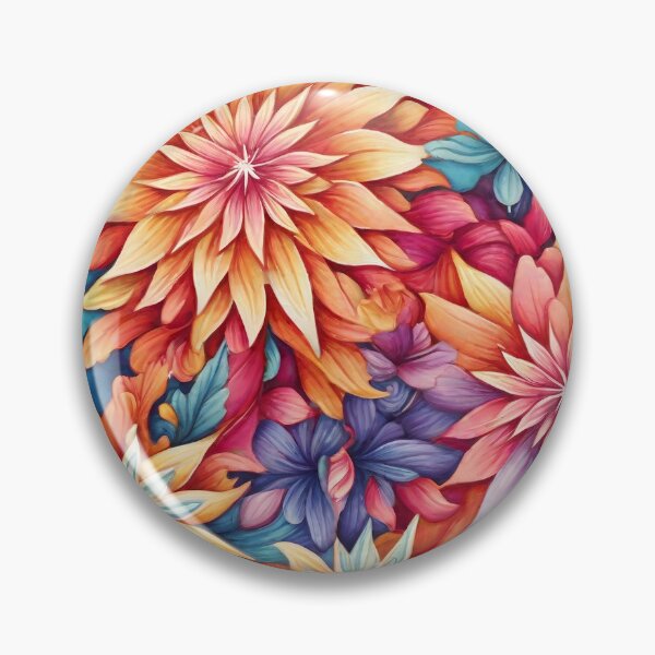 Artikelvorschau, Aquarell-Starburst-Muster entworfen und verkauft von Patternliss.
