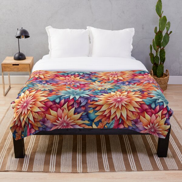 Item preview, Watercolor Starburst Pattern designed and sold by Patternliss.