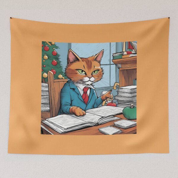 Item preview, IN MY TEACHER ERA TEACHER CAT CHRISTMAS DAY designed and sold by Mayalogo.
