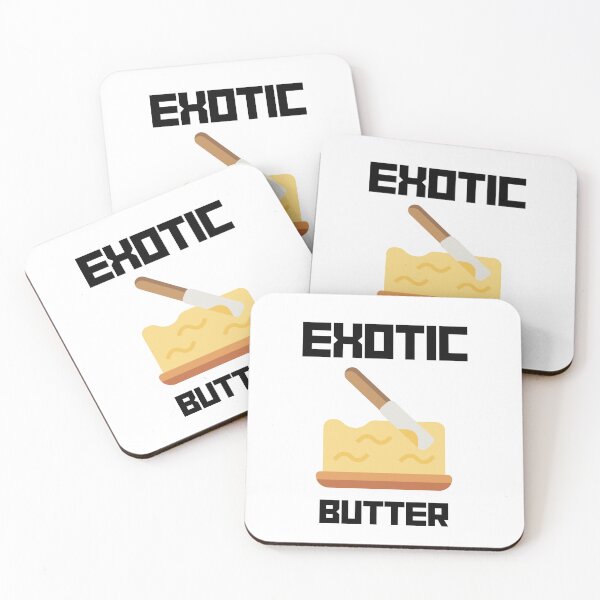 Item preview, Exotic Butters Funny Design designed and sold by TentyBottles.