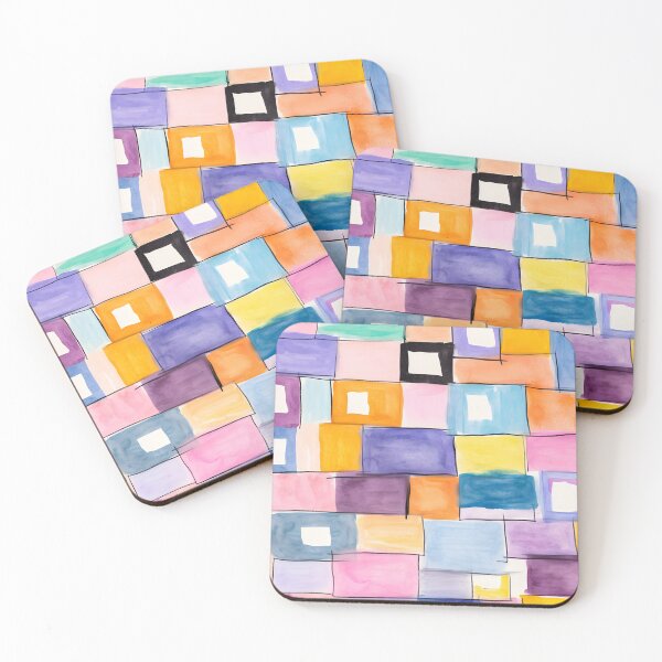 Item preview, Colorful Geometric Kidult Abstract Painting designed and sold by ptlsprntsdsgn.