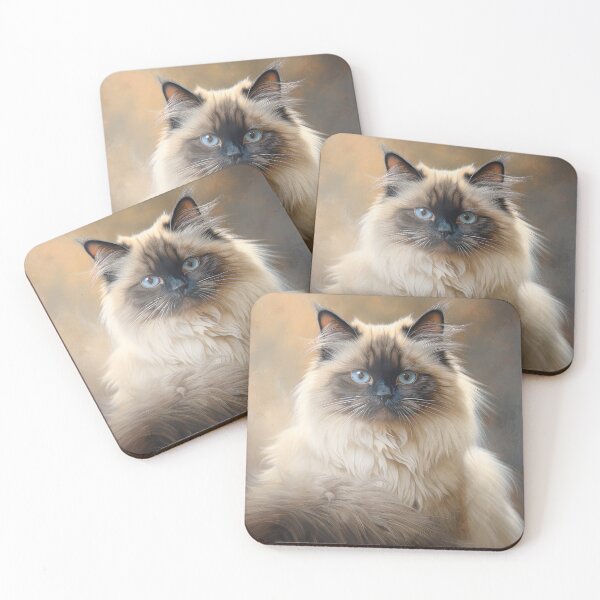 Item preview, Stunning Himalayan Cat 02 designed and sold by Elisabeth Lucas.