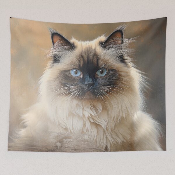 Item preview, Stunning Himalayan Cat 02 designed and sold by Elisabeth Lucas.
