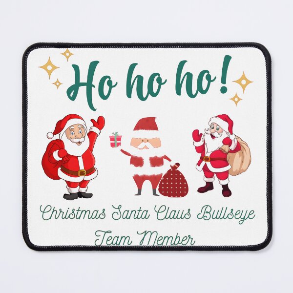 Item preview, Christmas Santa Claus Bullseye Team Member Essential T-Shirt designed and sold by Rizteeshop.