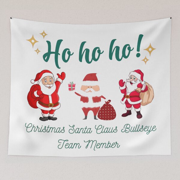 Item preview, Christmas Santa Claus Bullseye Team Member Essential T-Shirt designed and sold by Rizteeshop.