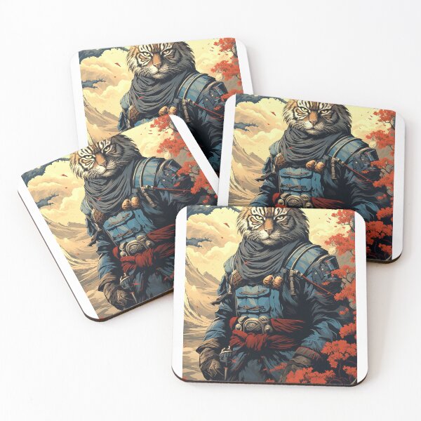 Item preview, Samurai Tiger Warrior designed and sold by Earth Celebration Designs.