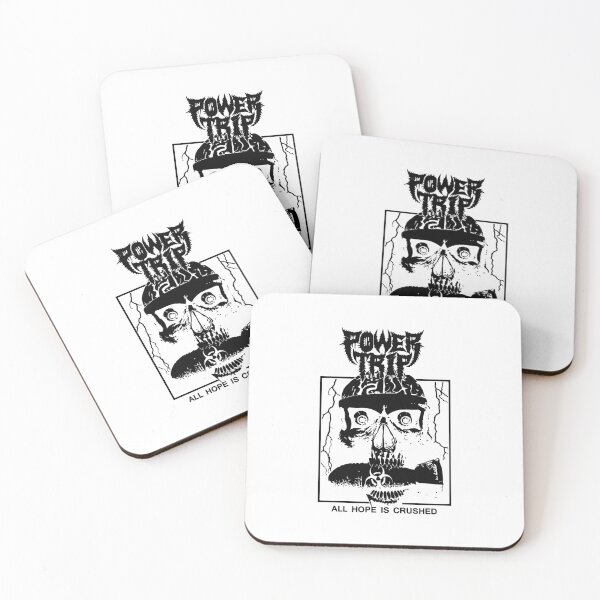 Item preview, Power Trip Merch Hope Is Crushed Skull designed and sold by stpommerouge.