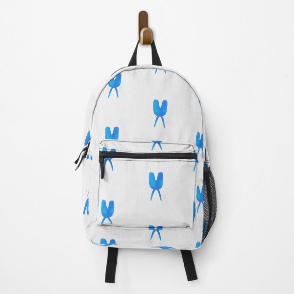Item preview, Blue Morpho Butterfly on Light Grey designed and sold by CushyNest.