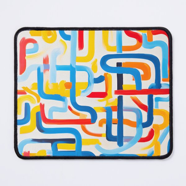 Item preview, Colorful Geometric Kidult Abstract Painting designed and sold by ptlsprntsdsgn.