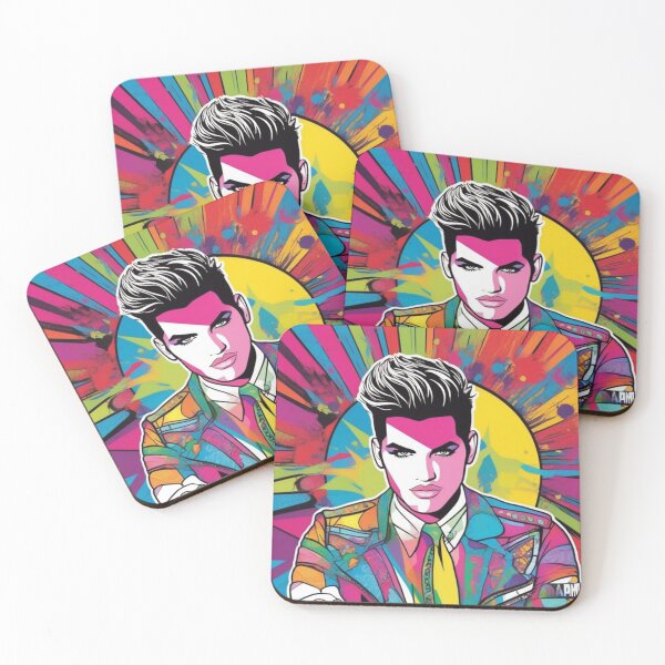 Item preview, Adam Lambert fantasy poster digital art  designed and sold by TaylorsGallery.