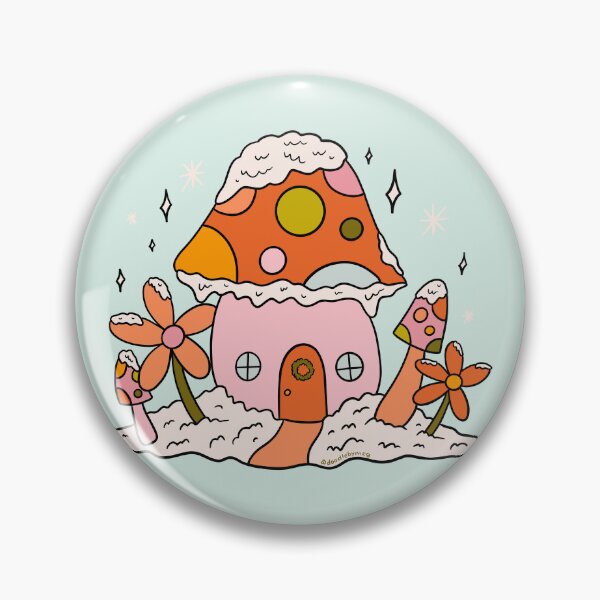 Item preview, Mushroom Cottage designed and sold by doodlebymeg.