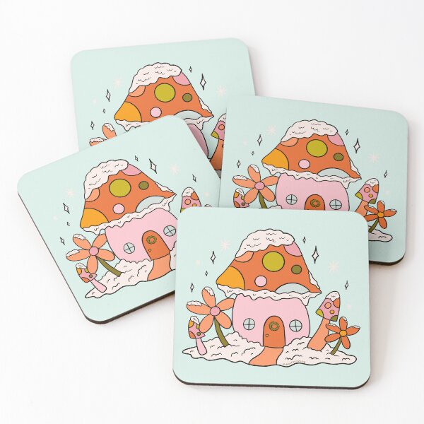 Item preview, Mushroom Cottage designed and sold by doodlebymeg.
