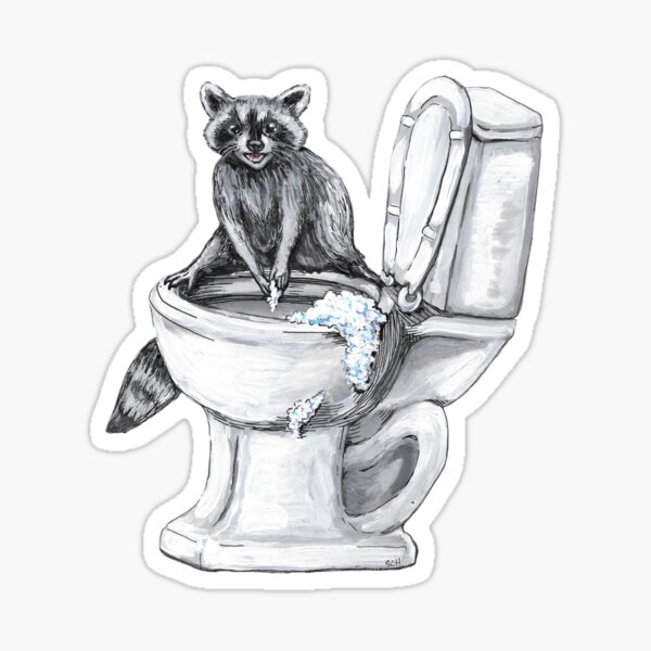Item preview, Potty Panda designed and sold by FeralPaints.