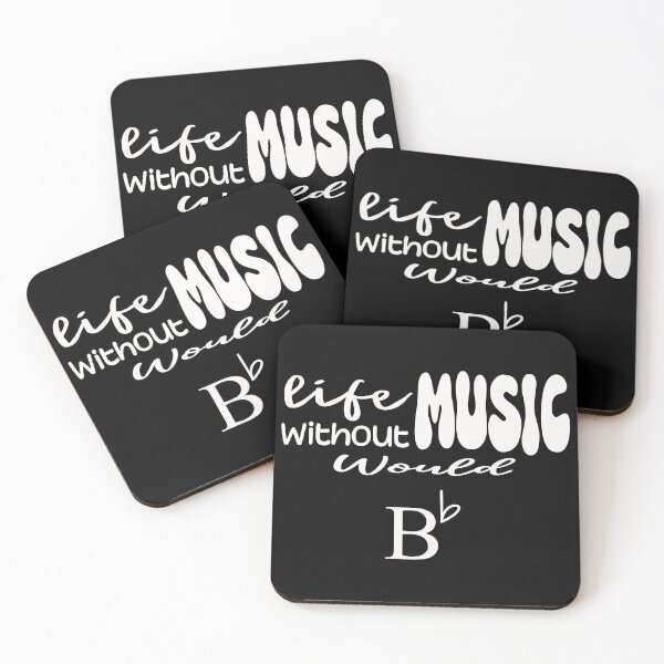 Item preview, Without Music Life Would B Flat - For music lovers and musicians designed and sold by TilmanTrades.