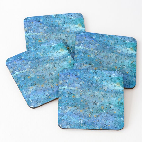 Item preview, Seashells in the Ocean designed and sold by GaudyBass.