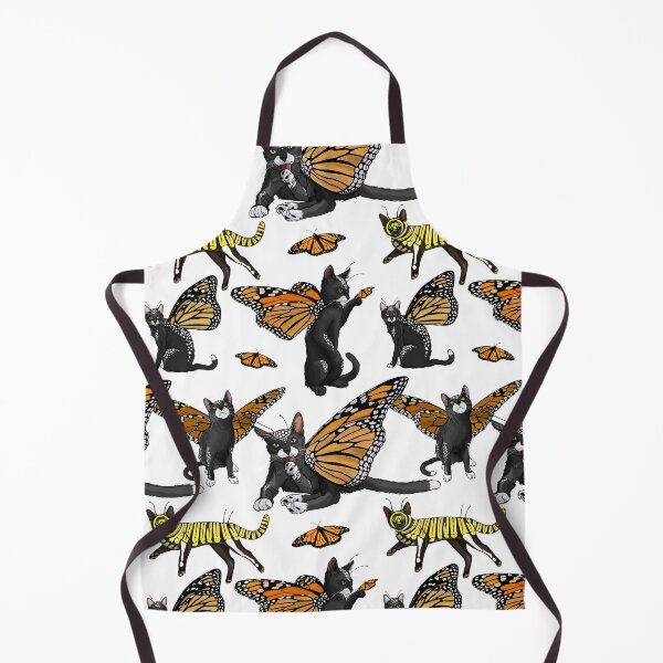 Item preview, Monarch Butterfly Cats with Cat-erpillar designed and sold by Carleah Unique.
