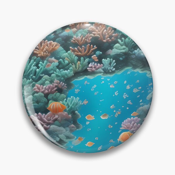 Item preview, Colorful coral reefs and marine life  designed and sold by WalterGomes.