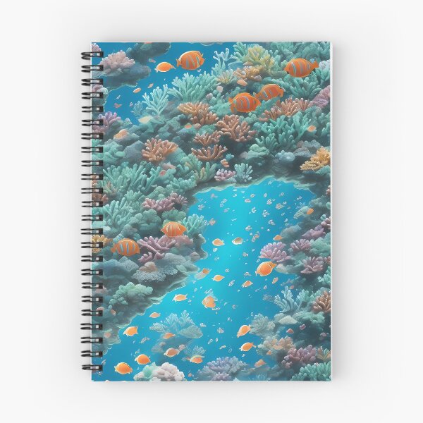 Item preview, Colorful coral reefs and marine life  designed and sold by WalterGomes.