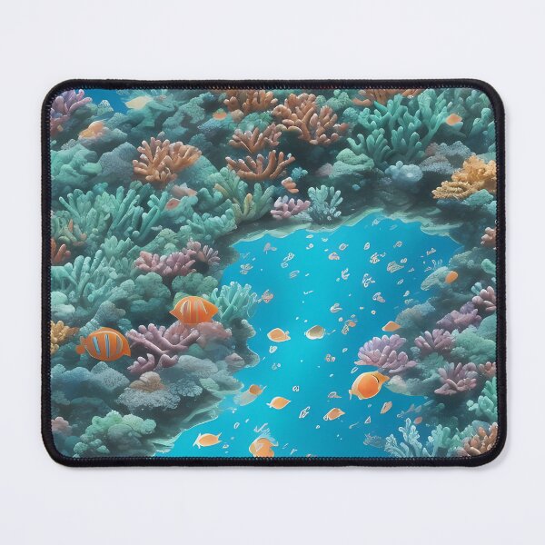 Item preview, Colorful coral reefs and marine life  designed and sold by WalterGomes.