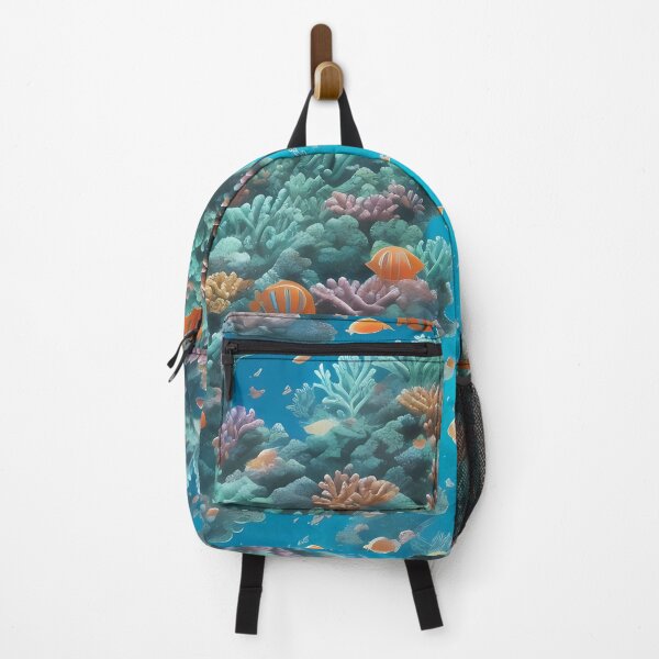 Item preview, Colorful coral reefs and marine life  designed and sold by WalterGomes.