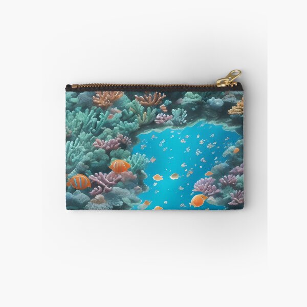 Item preview, Colorful coral reefs and marine life  designed and sold by WalterGomes.