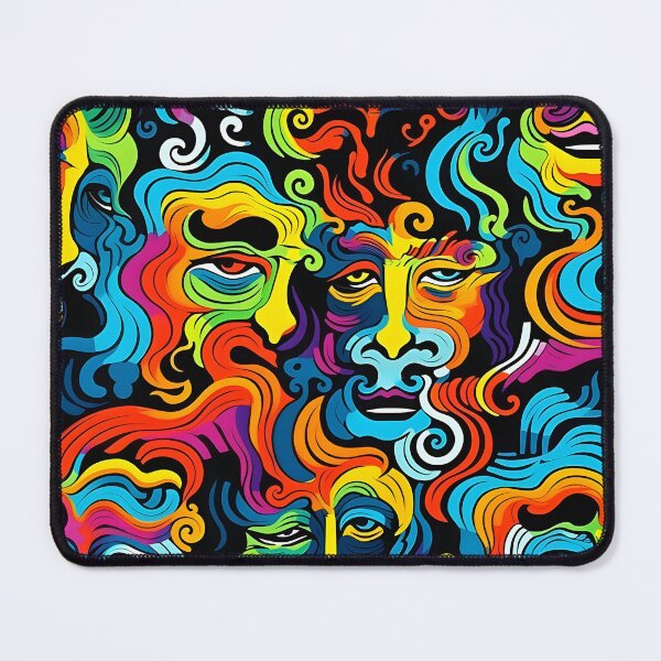 Item preview, Nardo's Psychedelic Trippy Face designed and sold by JD72shirtshop.