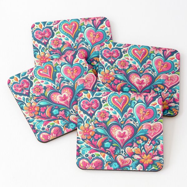 Item preview, Hearts and Flowers designed and sold by Myra365Art.