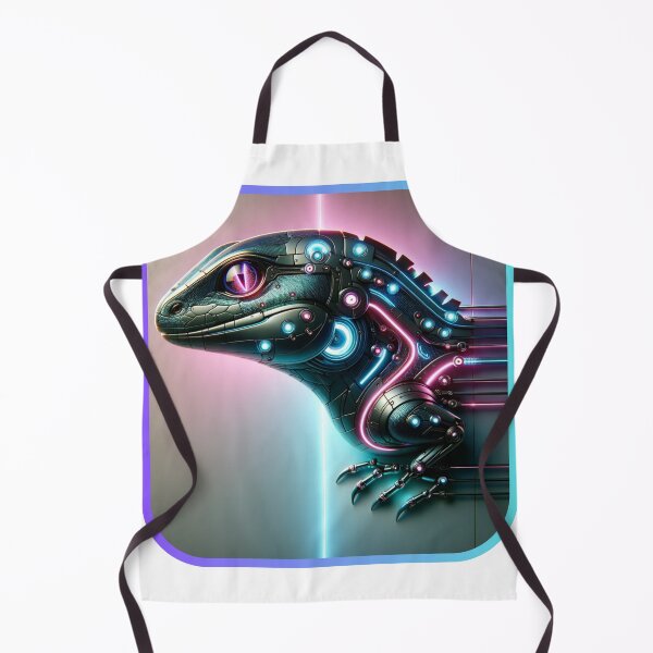 Item preview, Holo Lizard - Neon Reptile designed and sold by MrAI-Store.
