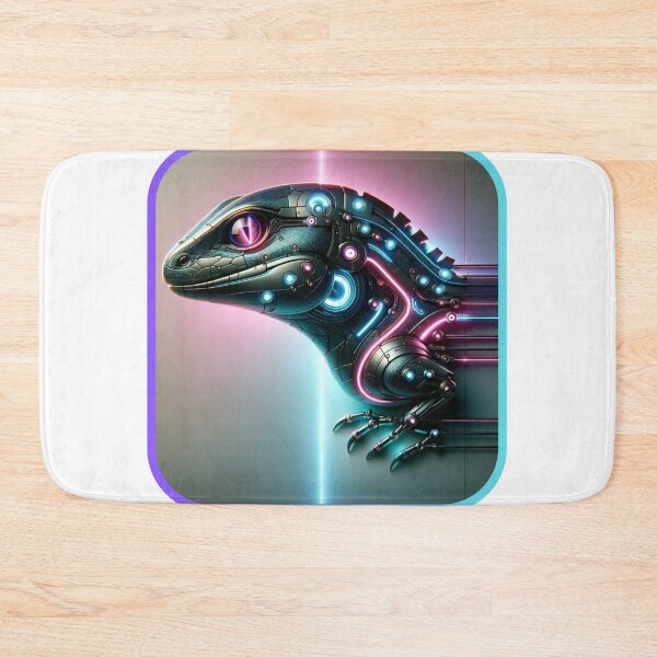 Item preview, Holo Lizard - Neon Reptile designed and sold by MrAI-Store.
