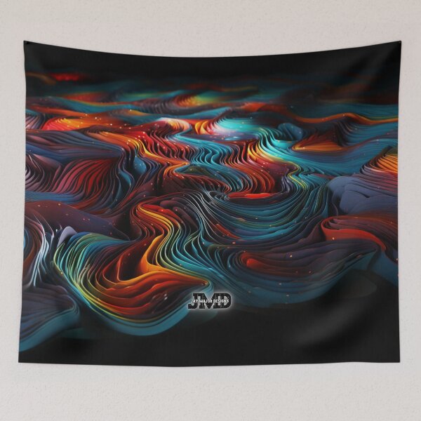 Item preview, Electrifying Neon Waves 13 designed and sold by Jenson Major.