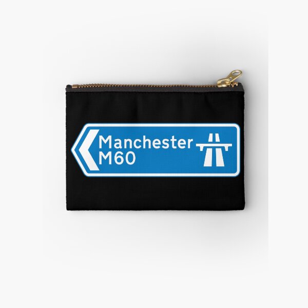 Item preview, Manchester Bound - Blue M60 Motorway Sign designed and sold by WilliamsonMedia.