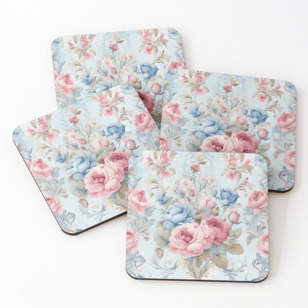 Item preview, Romantic vintage shabby chic pattern designed and sold by Naturitude.