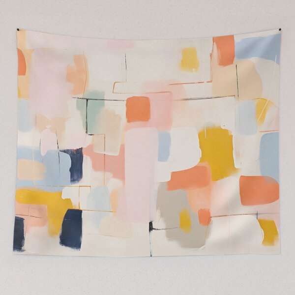 Item preview, Colorful Geometric Kidult Abstract Painting designed and sold by ptlsprntsdsgn.