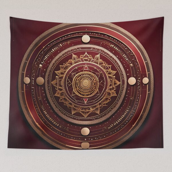 Item preview, Cosmic Harmony Mandala Geometry Art designed and sold by SpiritualManda.
