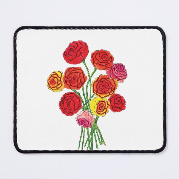 Item preview, bouquet of roses designed and sold by Les illustrations d'Adėle L..