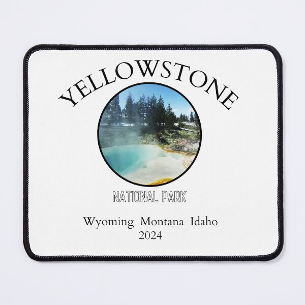 Artikelvorschau, Yellowstone Nationalpark entworfen und verkauft von WanderQuestCo.