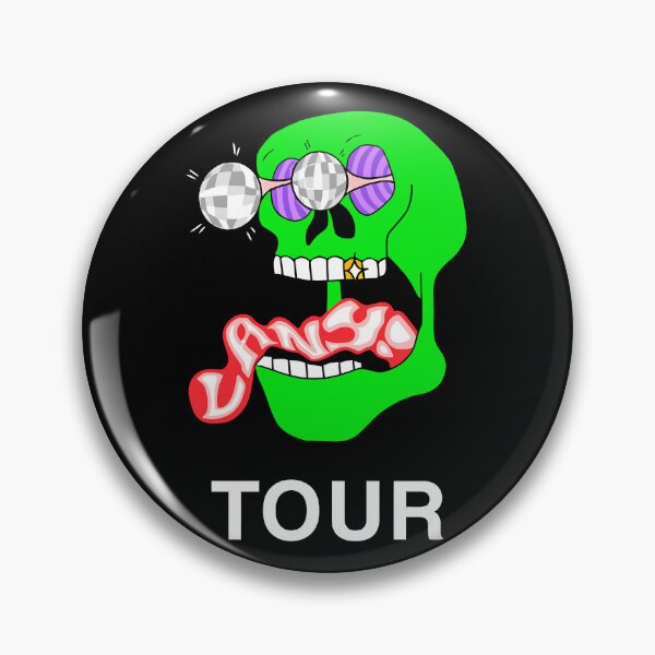 Item preview, Lany Merch Tour Skull designed and sold by stpommerouge.